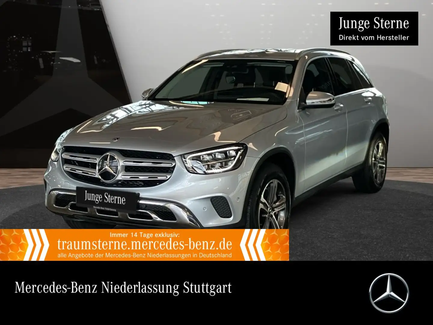 Mercedes-Benz GLC 300 e 4M LED+KAMERA+KEYLESS+9G Silber - 1