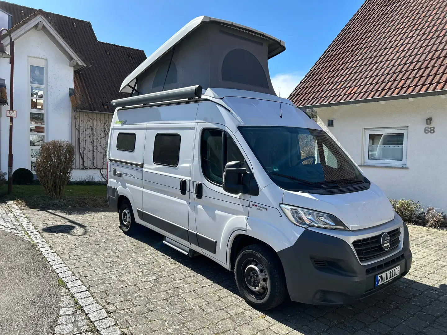 Hymercar Ayers Rock Fiat Ducato Weiß - 1