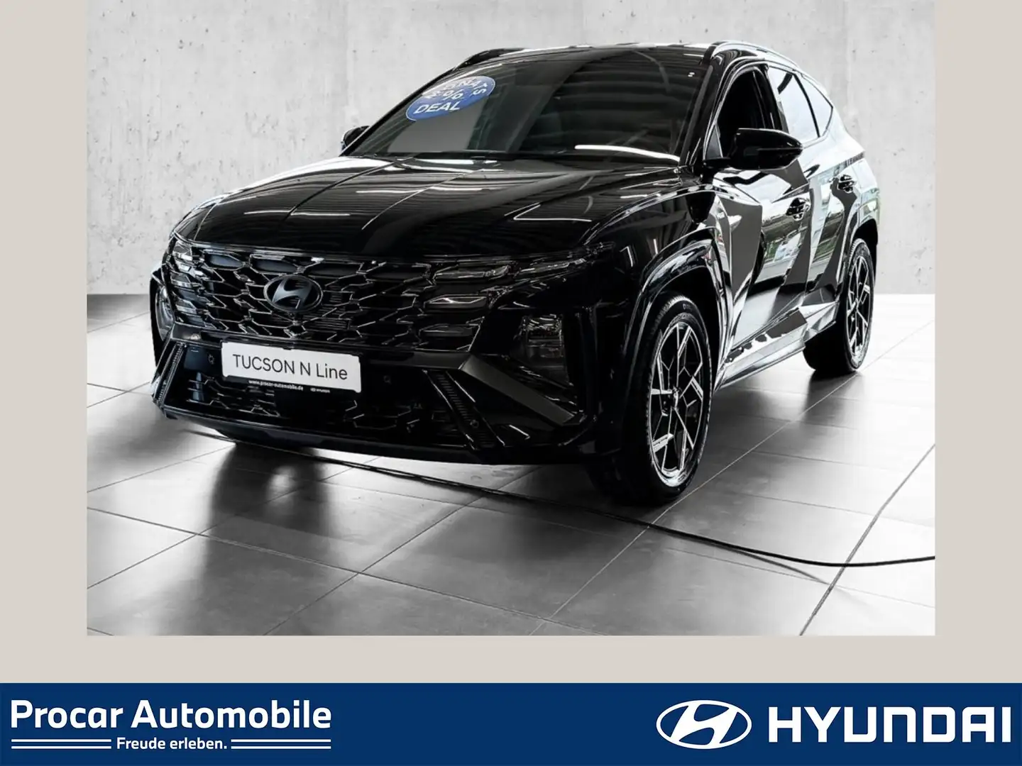 Hyundai TUCSON (MY26) 1.6 T-GDi N Line X Hybrid / Pano / 360°-Kam Negro - 1