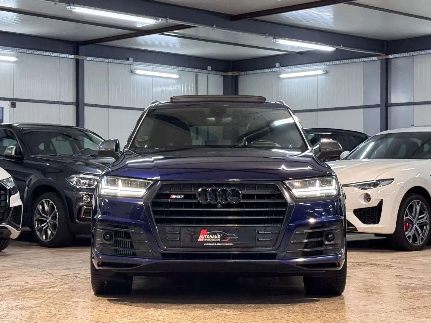 Audi SQ7 7SITZ*PANO*B&O*#SITZ*ADVNCD*AHK*NGHTV Bleu - 2