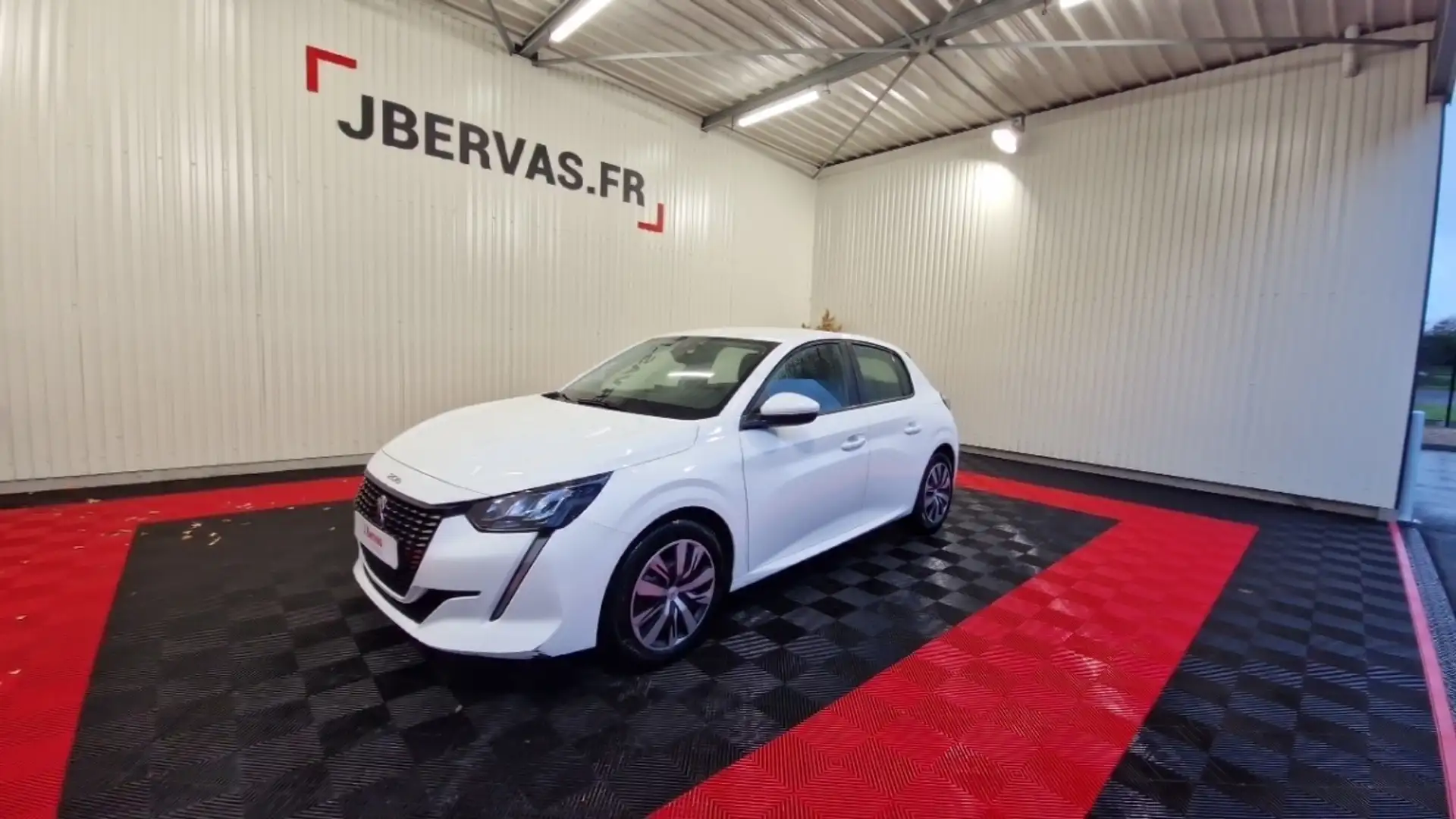 Peugeot 208 puretech 75 ss active business Blanc - 1