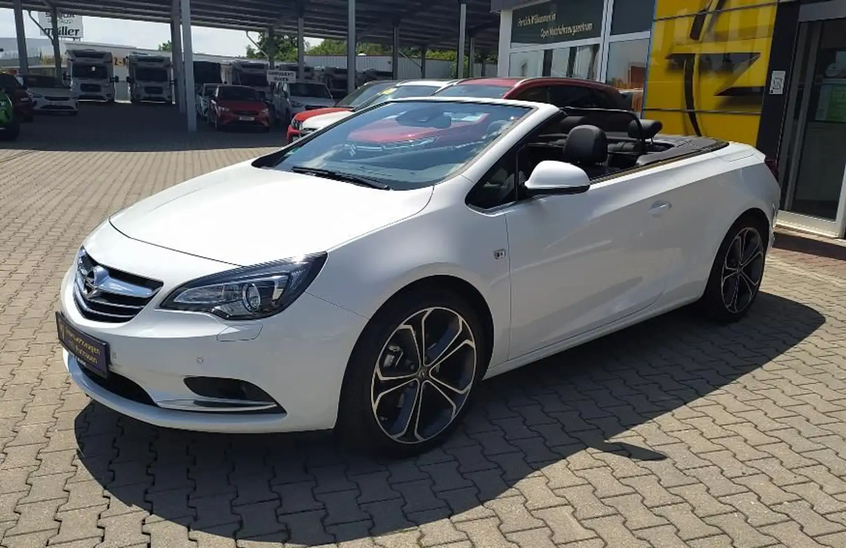 Opel Cascada 13 +Sitzheizung+Bi Xenon Білий - 1