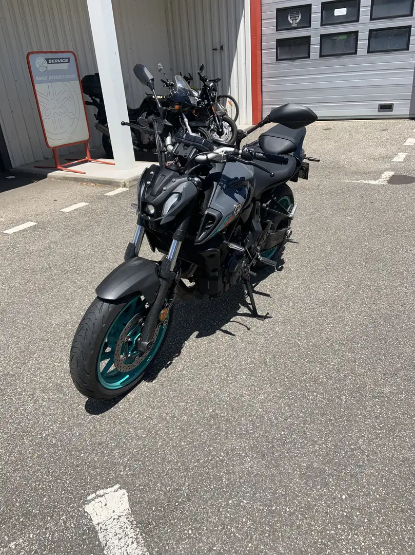 Yamaha MT-07 Bleu - 1