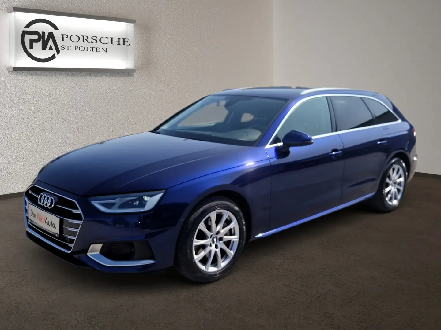Audi A4 40 TDI advanced Blau - 2