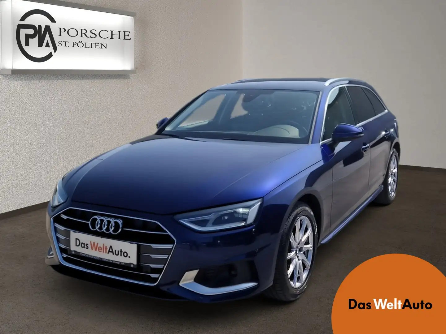 Audi A4 40 TDI advanced Blau - 1