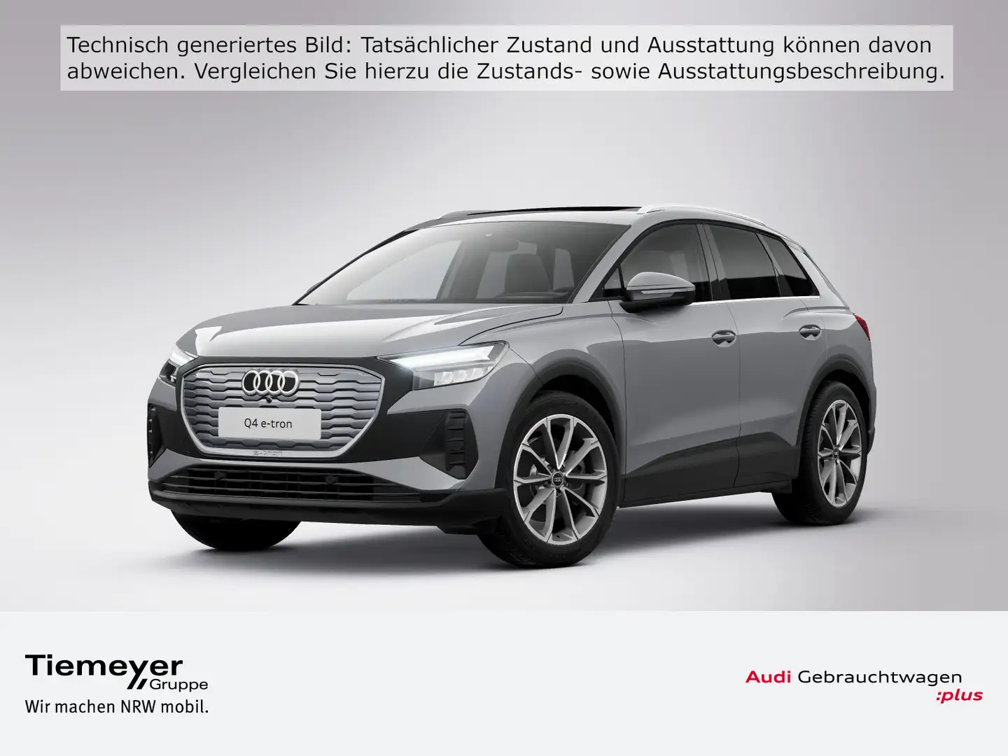 Audi Q4 e-tron 45 S LINE LM20 PANO KAMERA eSITZE Grau - 1