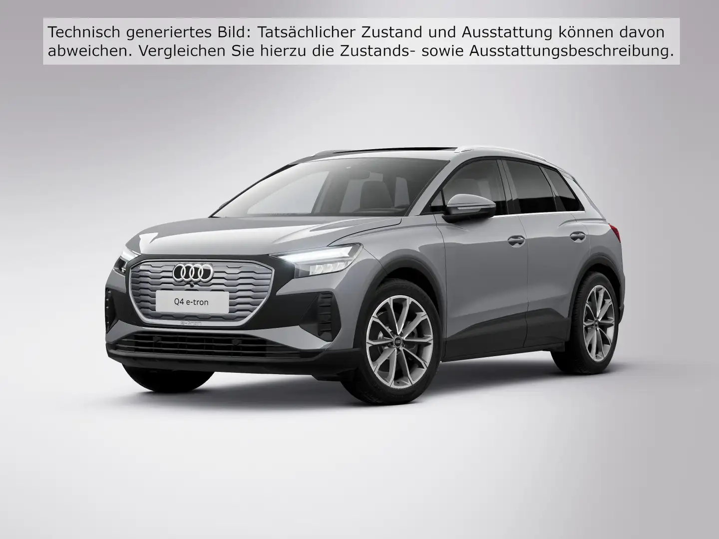 Audi Q4 e-tron 45 S LINE LM20 PANO KAMERA eSITZE Grau - 2
