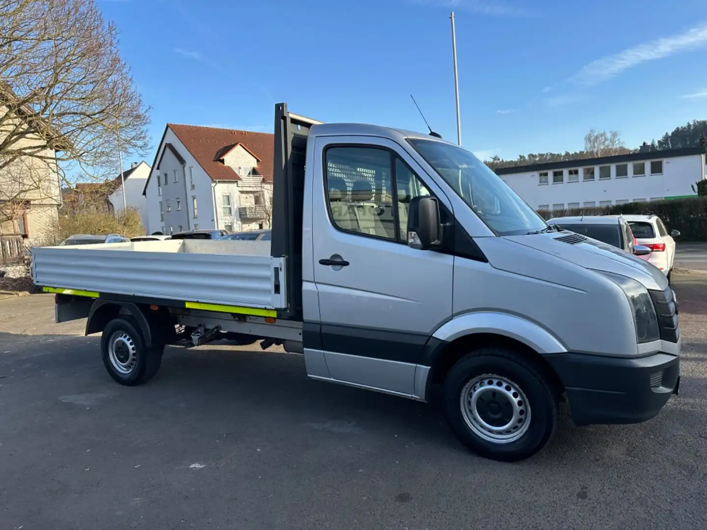 Volkswagen Crafter Pritsche 35 mittel L2*Tüv Neu*163 Ps* Plateado - 2
