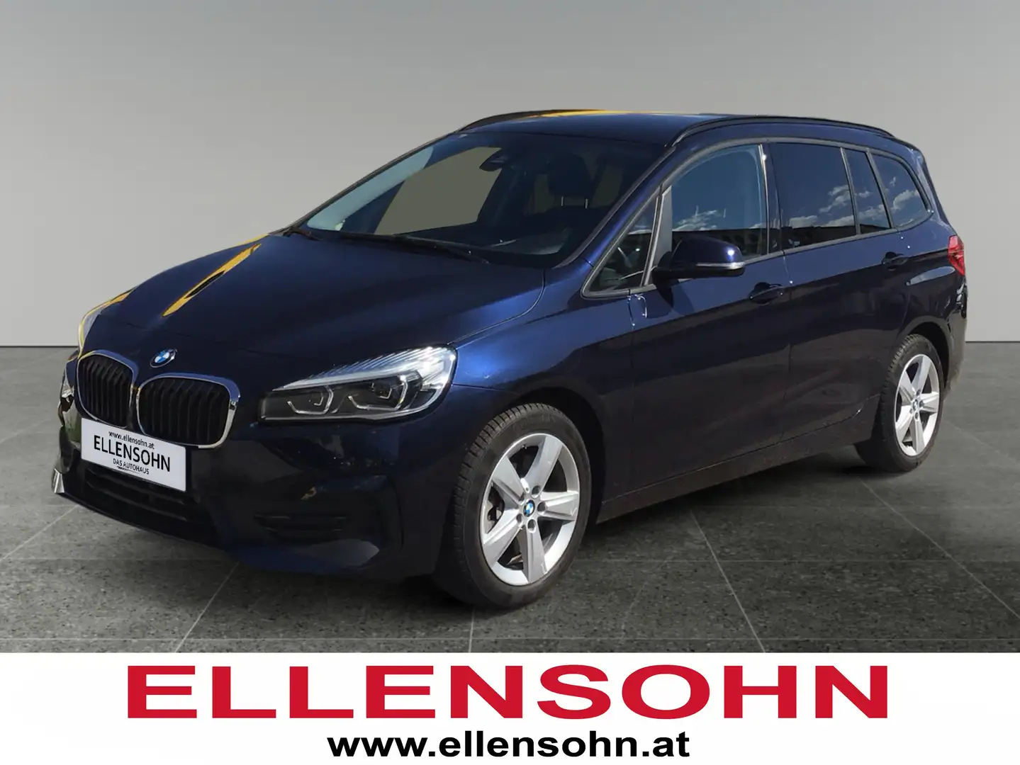 BMW 218 Gran Tourer Allrad 8-fach bereift! AHK! Blau - 1