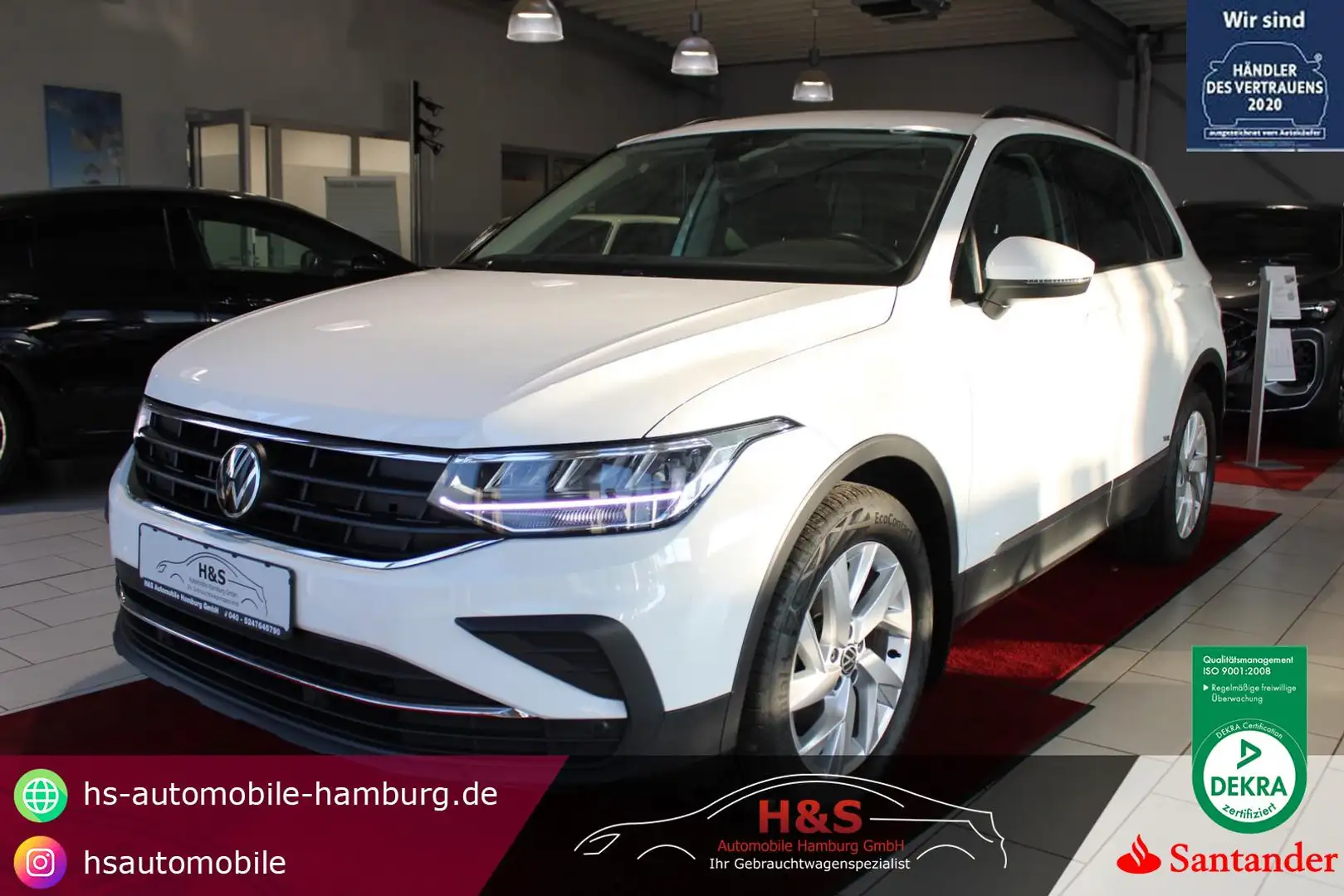 Volkswagen Tiguan 1.5 TSI Life Carplay*AHK Blanc - 1