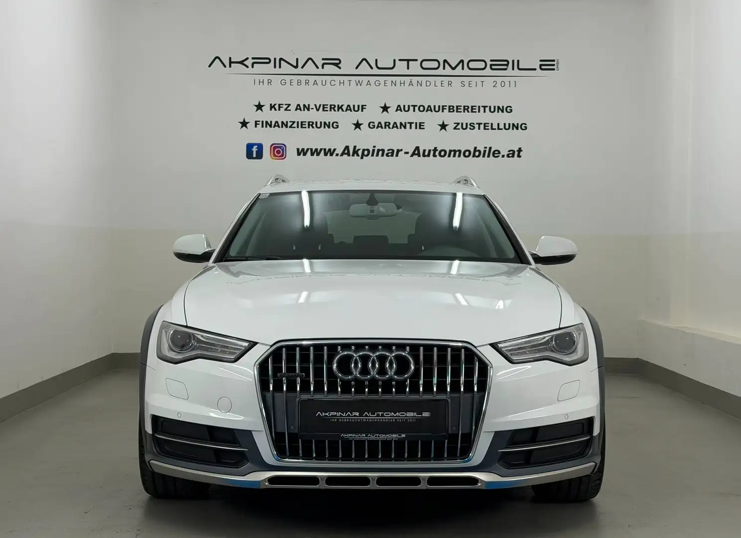 Audi A6 allroad quattro 3.0 TDI S-tronic NAVI - AHK - XENON Weiß - 2