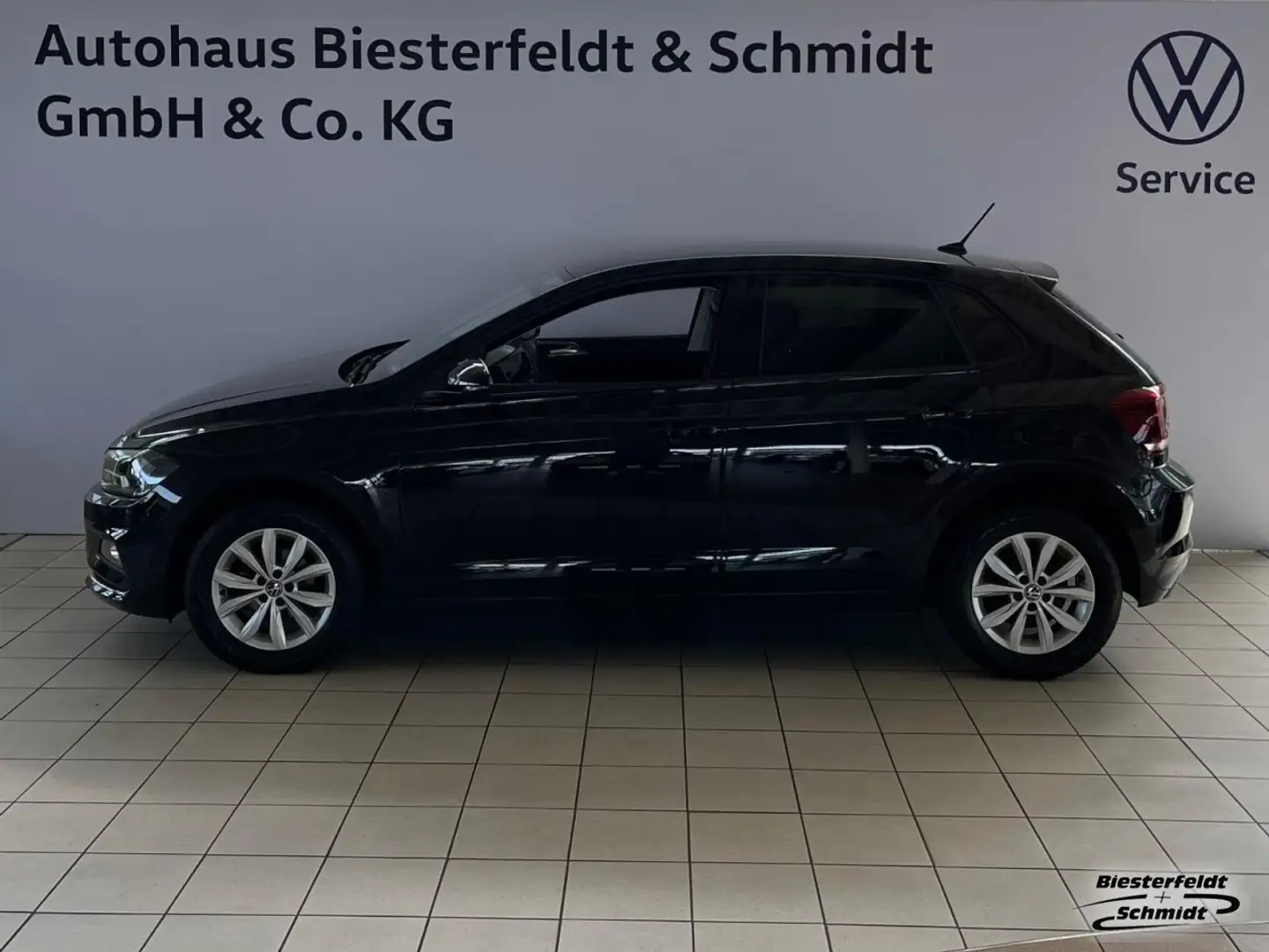 Volkswagen Polo Highline 1.0TSI PDC SHZ Klima ACC APP Klima Zwart - 1