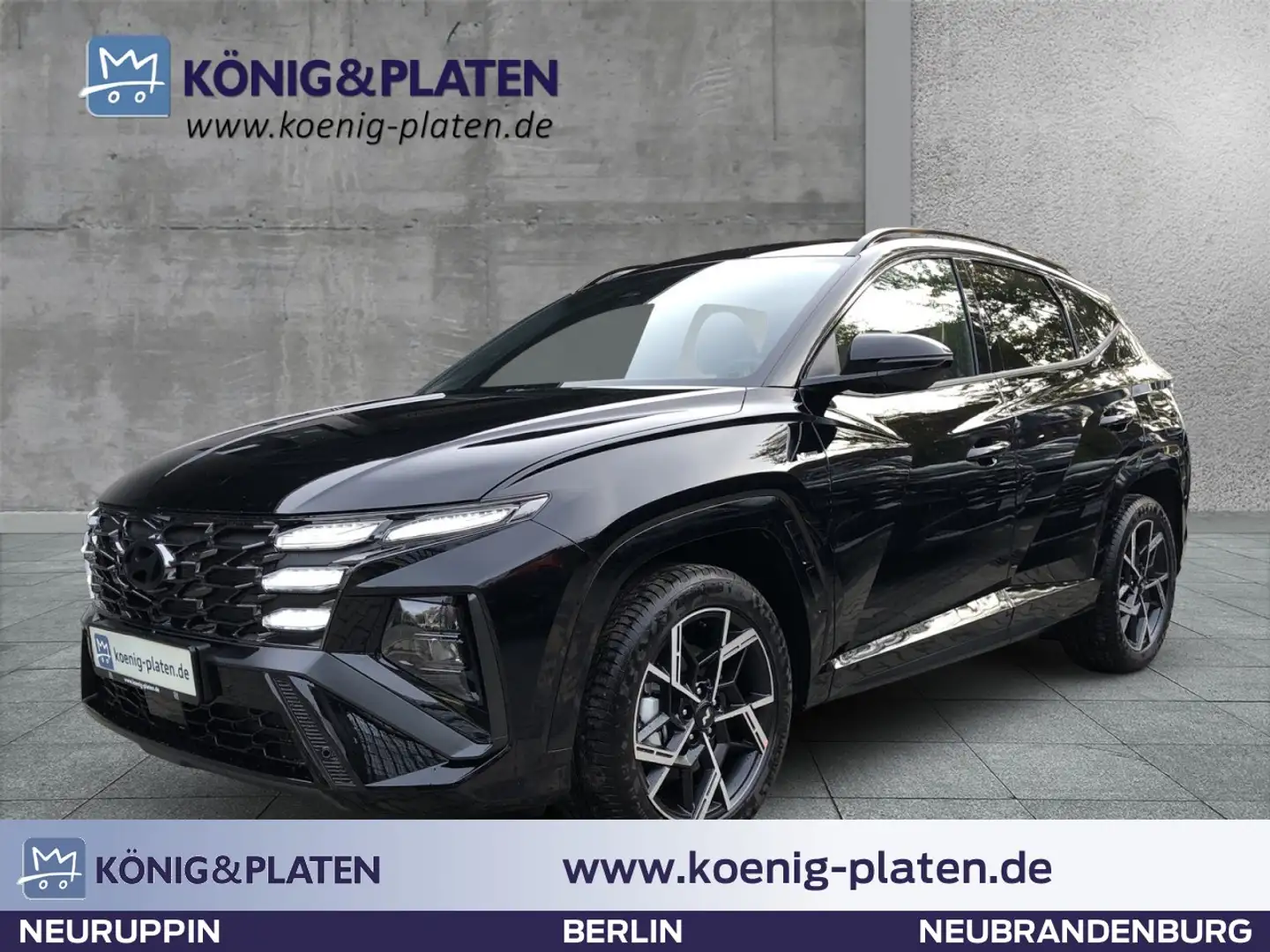 Hyundai TUCSON FL 1.6 T-GDi (150 PS) 7-DCT 2WD N-LINE Klima Navi Schwarz - 1