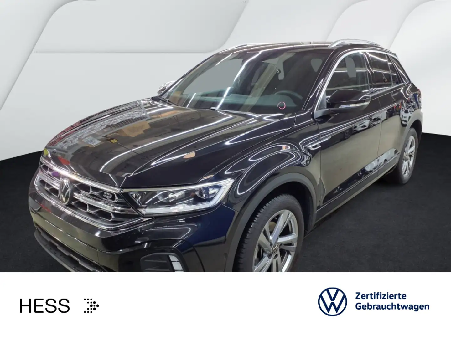 Volkswagen T-Roc T-ROC 1.5 TSI DSG R-LINE*LED*AHK*KAMERA*PDC*SHZ* Schwarz - 1