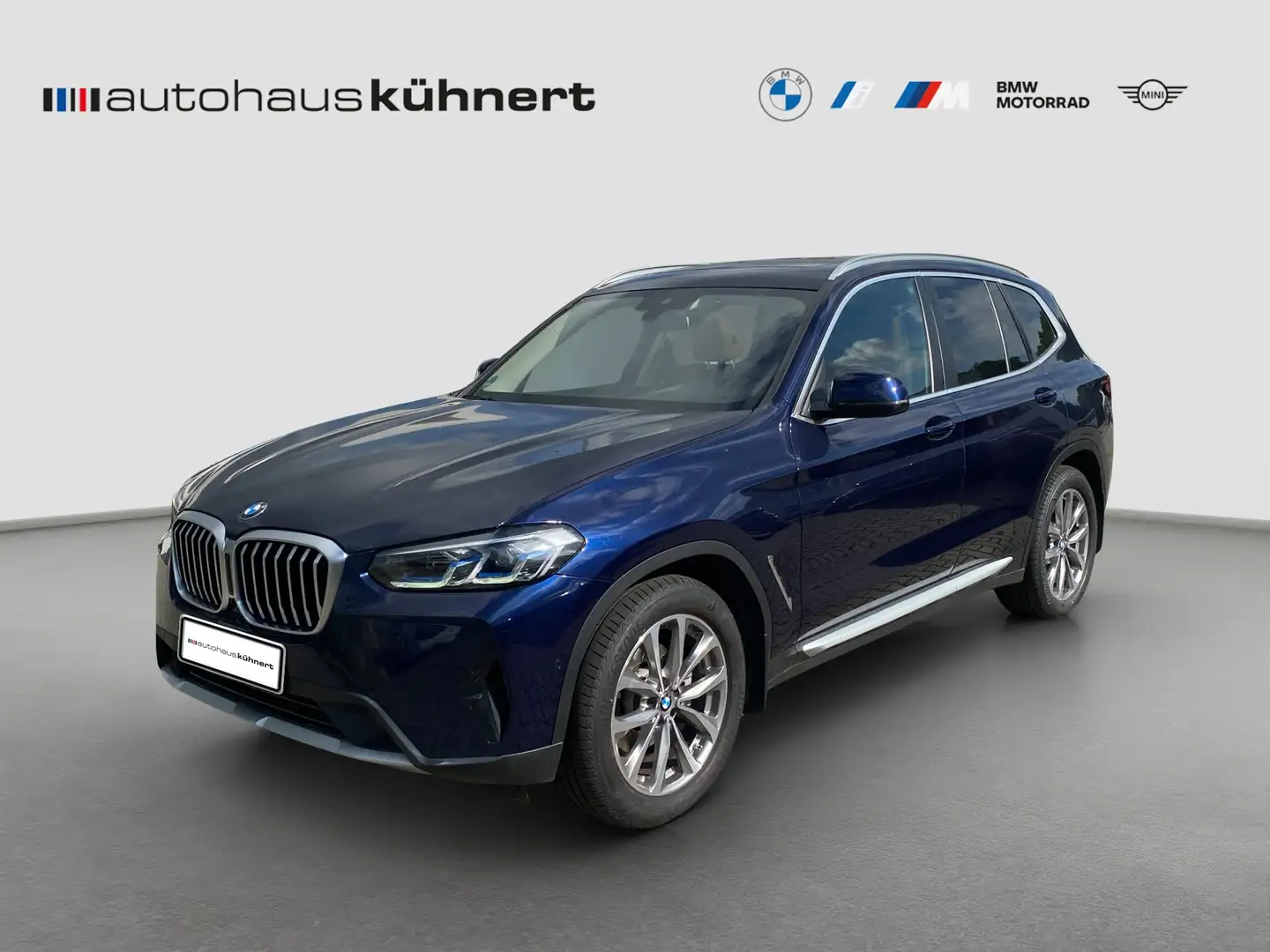 BMW X3 xDrive20d LCI PanoSD LED Laser SpurAss AHK Navi Blu/Azzurro - 1