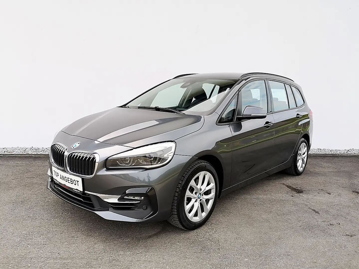 BMW 216 d Gran Tourer "AHV, NAVI" Grau - 1