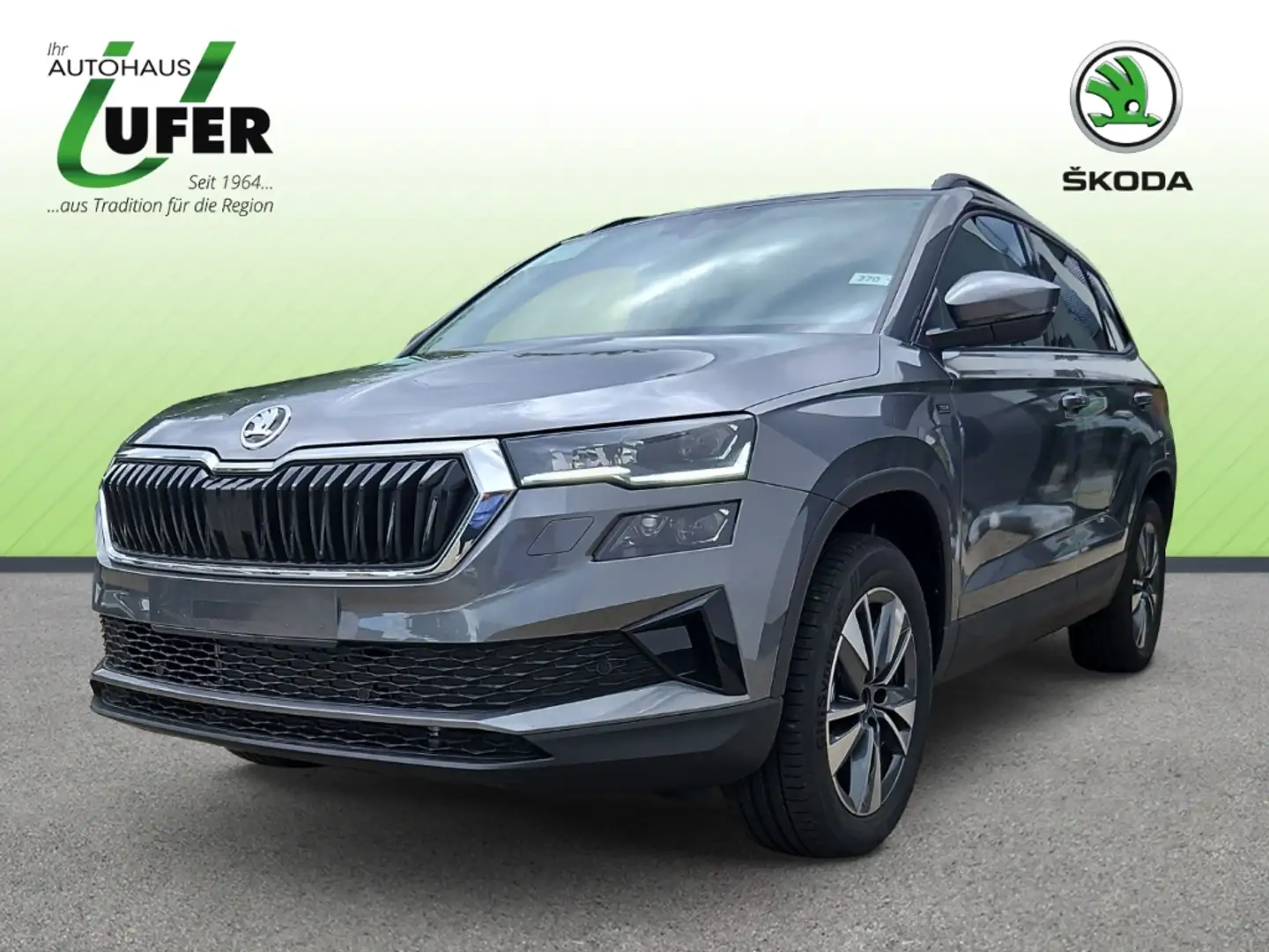 Skoda Karoq TOUR TDI Allradantrieb 4x4  AHZV Navigation Grau - 1