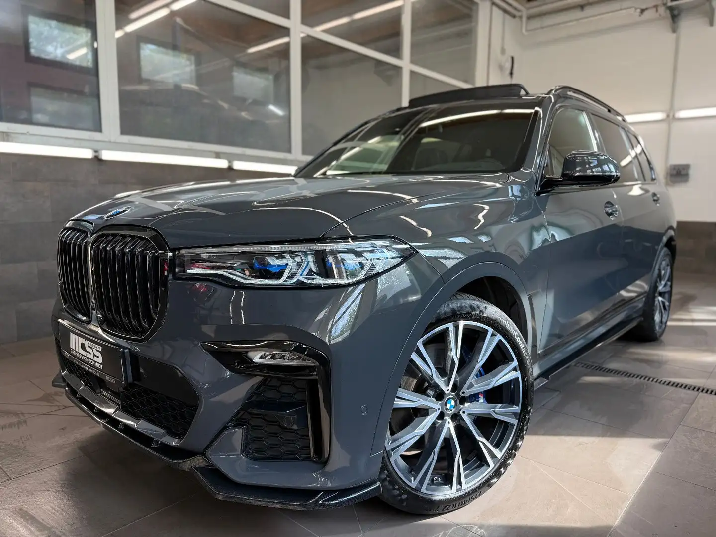 BMW X7 M50i LASER Standhzg PANO HuD 7Sitze SoftClose Gris - 1