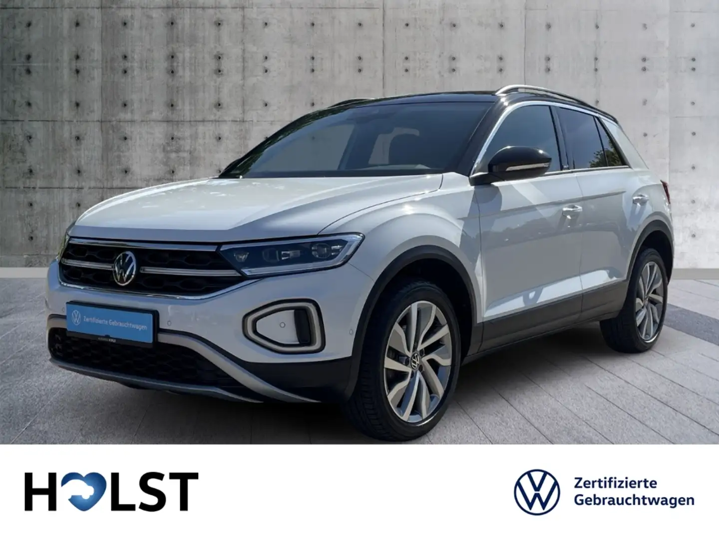 Volkswagen T-Roc 2.0TDI MOVE IQ.LIGHT ACC RüFaKa Digtl. Cockpit Weiß - 2