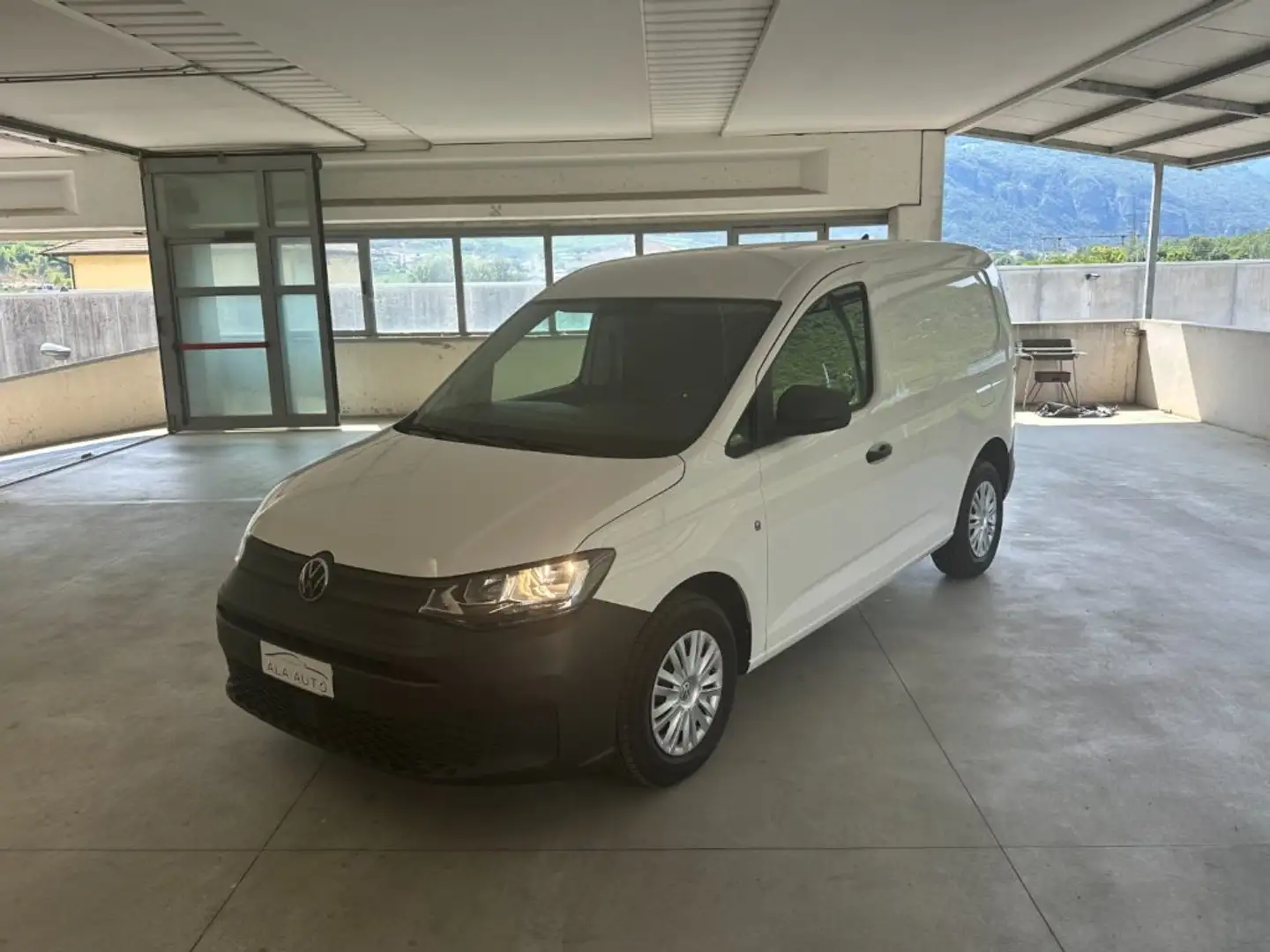 Volkswagen Caddy 2.0 TDI 102 CV Furgone Wit - 2
