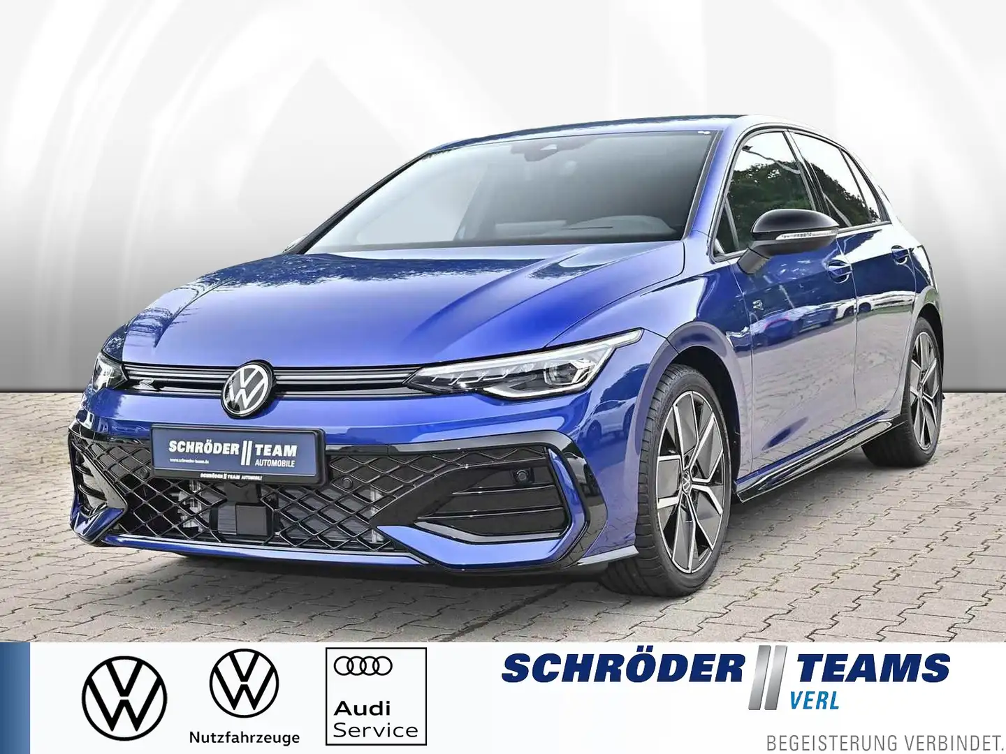 Volkswagen Golf VIII 1.5 eTSI DSG R-Line Black Style Blau - 1