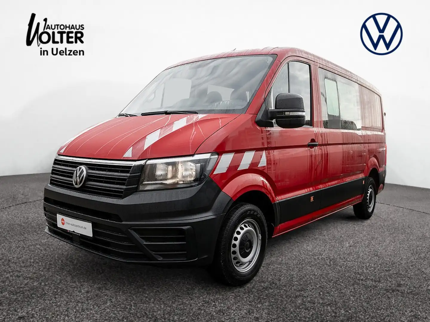 Volkswagen Crafter Plus 35 2.0 TDI L2H1  AHK KLIMA BLUETO Rot - 1