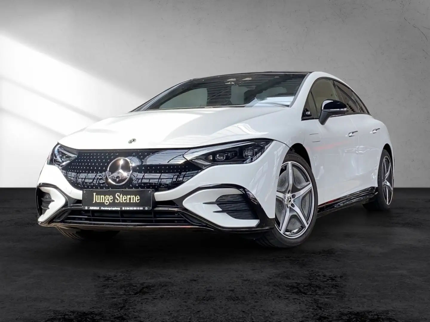 Mercedes-Benz EQE 500 EQE 500 4M AMG L AIRMATIC Pano Distr HYPERSCREEN Weiß - 2
