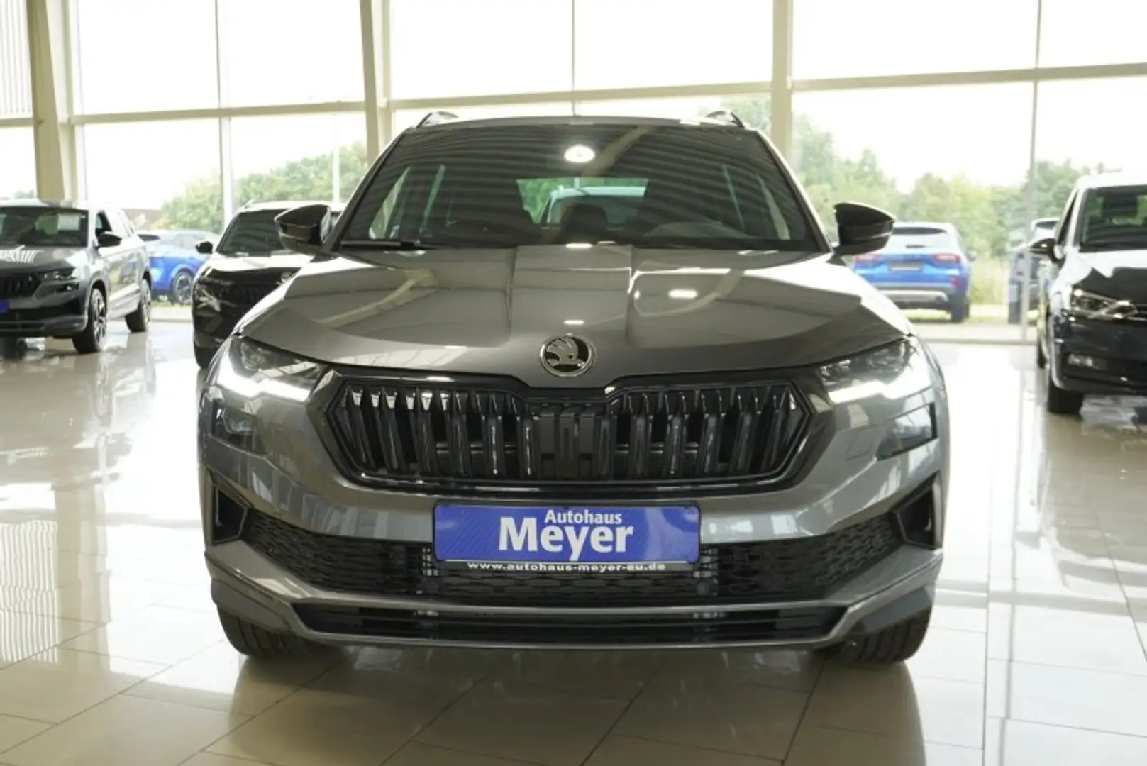 Skoda Karoq Sportline 2,0TSI DSG 4x4 aAHK/4*J.Gar/Matrix/Navi Grau - 2