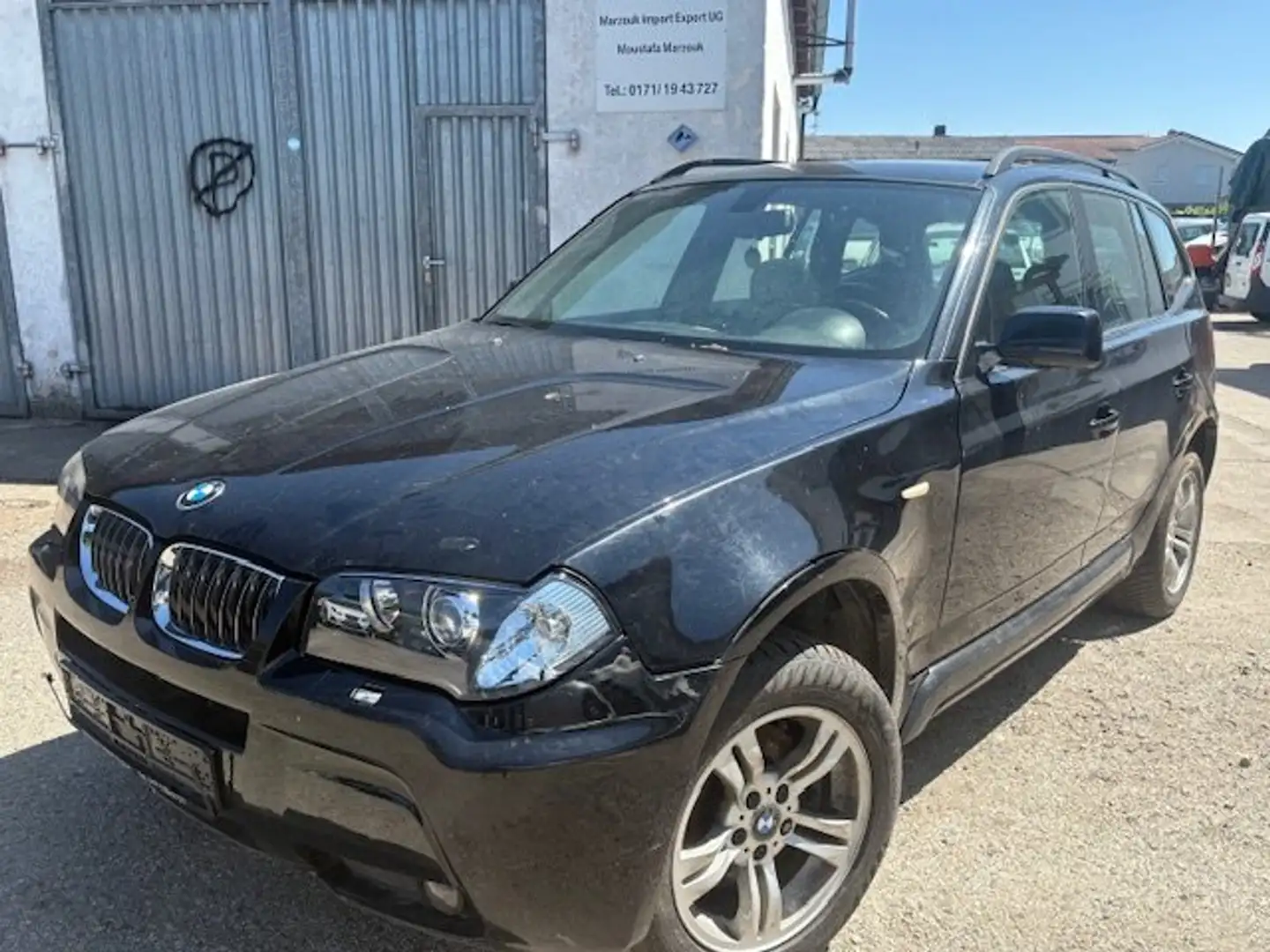 BMW X3 3.0d Noir - 1