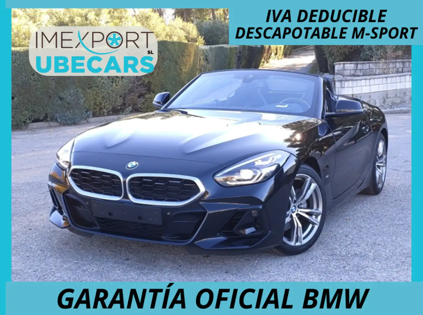 BMW Z4 sDrive 20iA M Sport Schwarz - 1