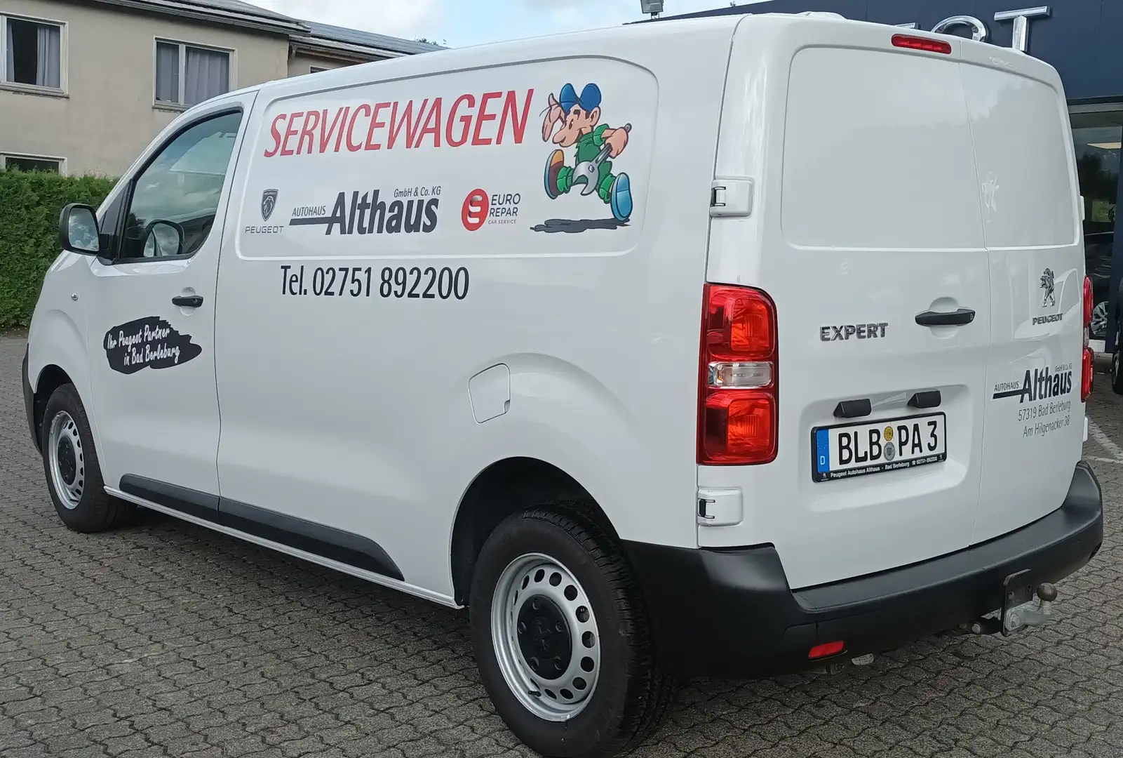 Peugeot Expert Kastenwagen Premium L2 Blue HDI 145 mit AHK Weiß - 2