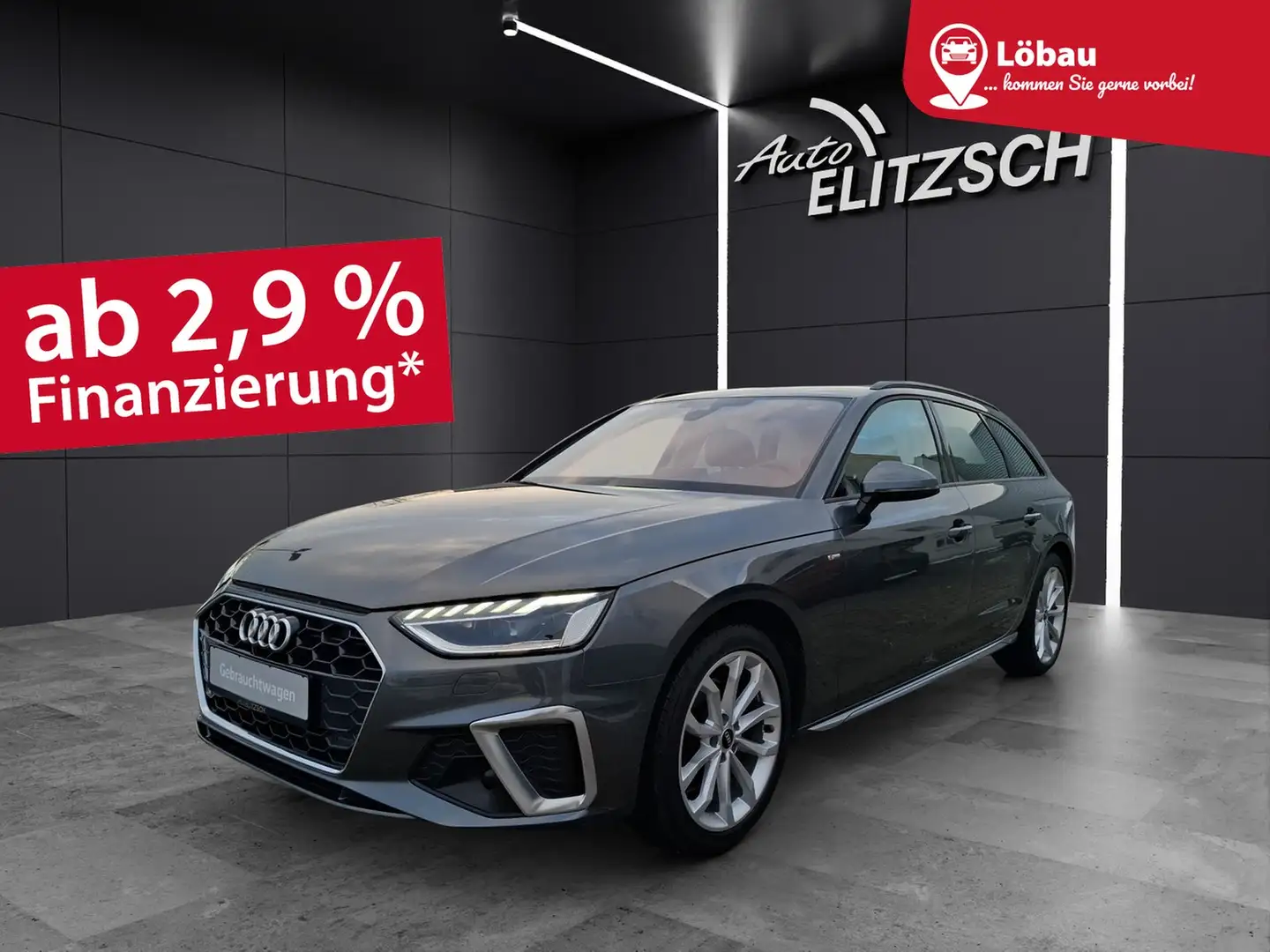 Audi A4 Avant 35 TDI S-line S-tronic Matrix Navi ACC SH... Grau - 1