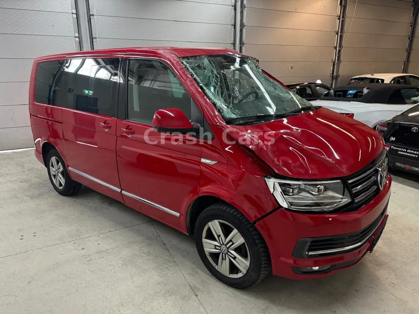 Volkswagen T6 Multivan 2.0 TDI DSG Generation Six*ACC*LED* Rot - 2