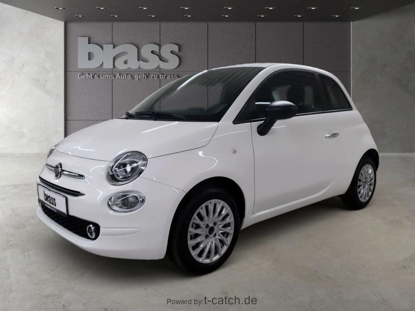 Fiat 500 1.0 Mild Hybrid Basis (EURO 6d) Weiß - 2