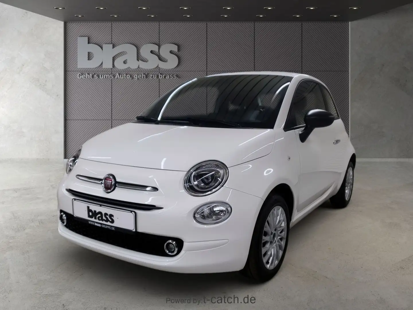 Fiat 500 1.0 Mild Hybrid Basis (EURO 6d) Weiß - 1