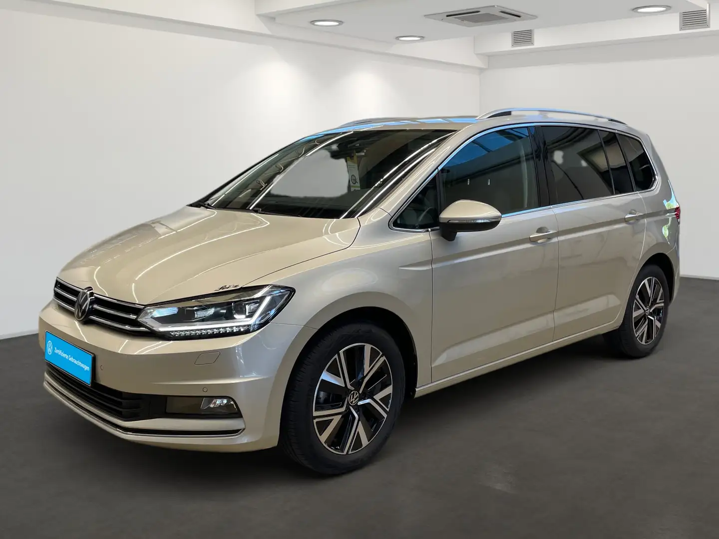 Volkswagen Touran 2.0 TDI Highline *AHK*KAMERA*NAVI*LED* Zilver - 2