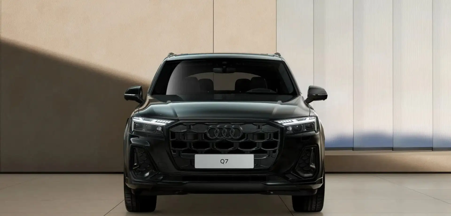 Audi Q7 S line 50 TDI 4x4 7-Sitzer,Standhzg,Laser,AHK Schwarz - 2