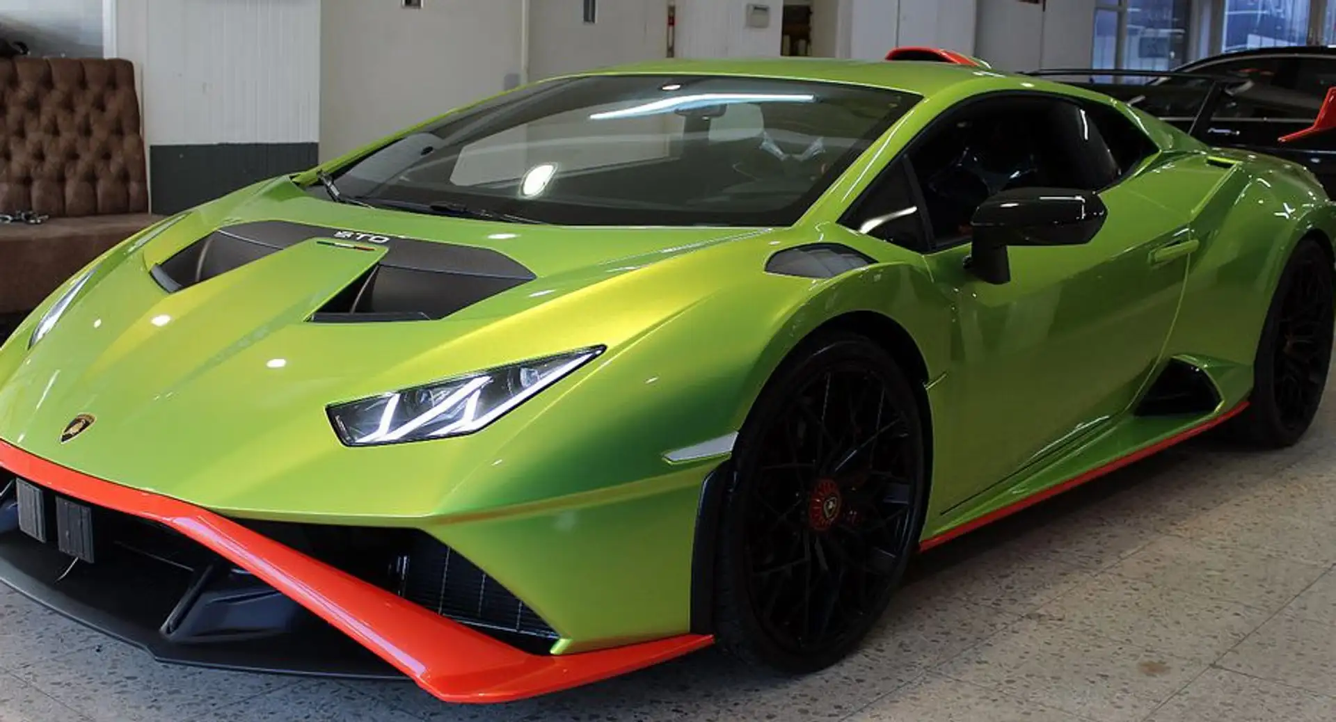Lamborghini Huracán STO RWD Zöld - 1
