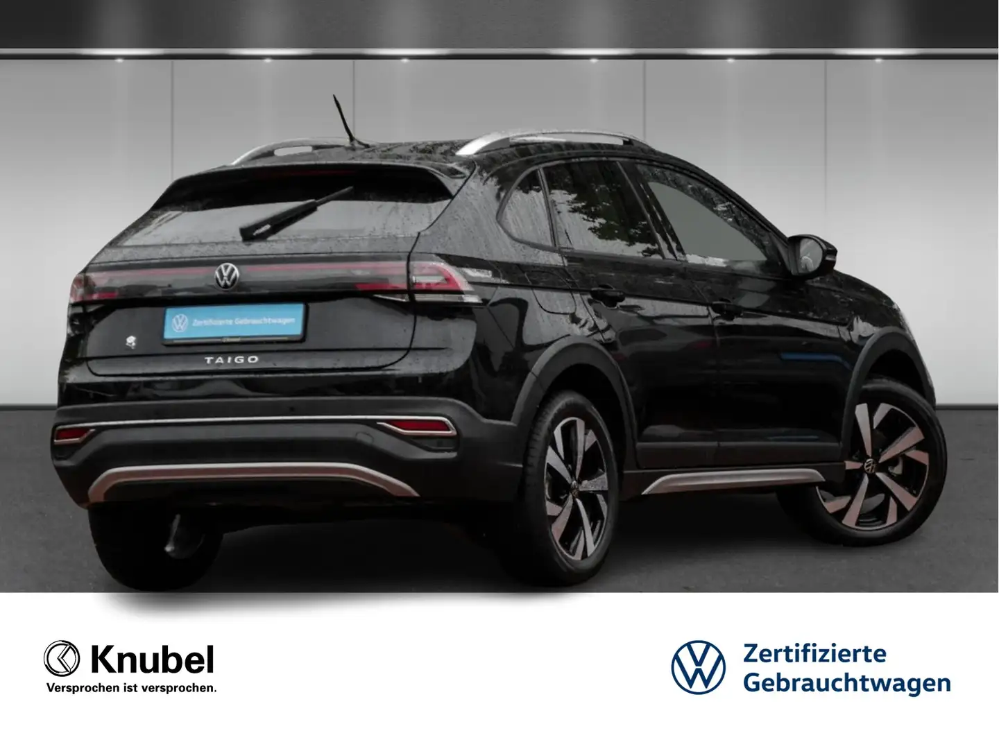 Volkswagen Taigo Style 1.5 TSI DSG IQ.Light Navi TravelAss. Schwarz - 2