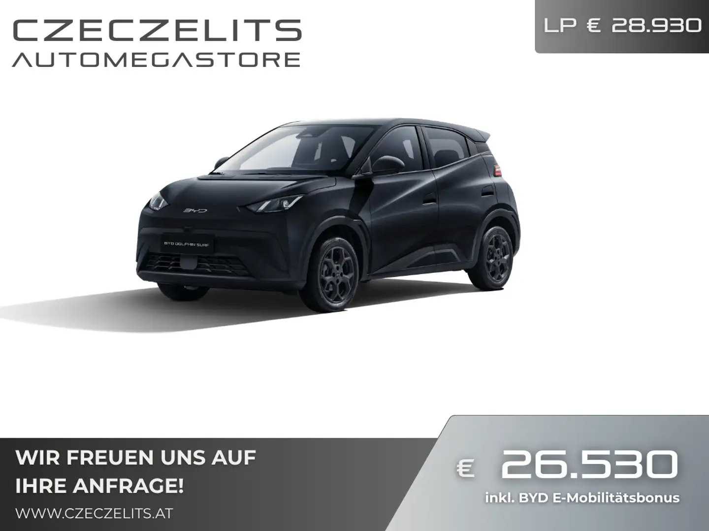 BYD Dolphin Surf Comfort *In Kürze Verfügbar* Schwarz - 1