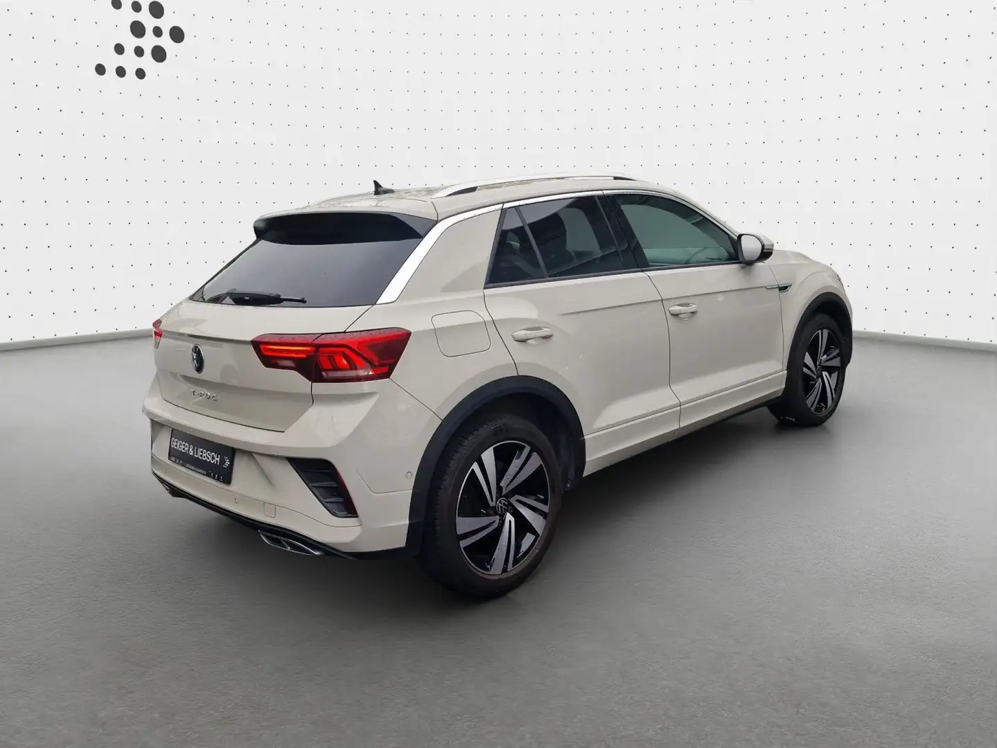 Volkswagen T-Roc T-ROC 1.5 TSI DSG R-LINE*AHK*KAMERA*PDC*SHZ*NAVI Grijs - 2
