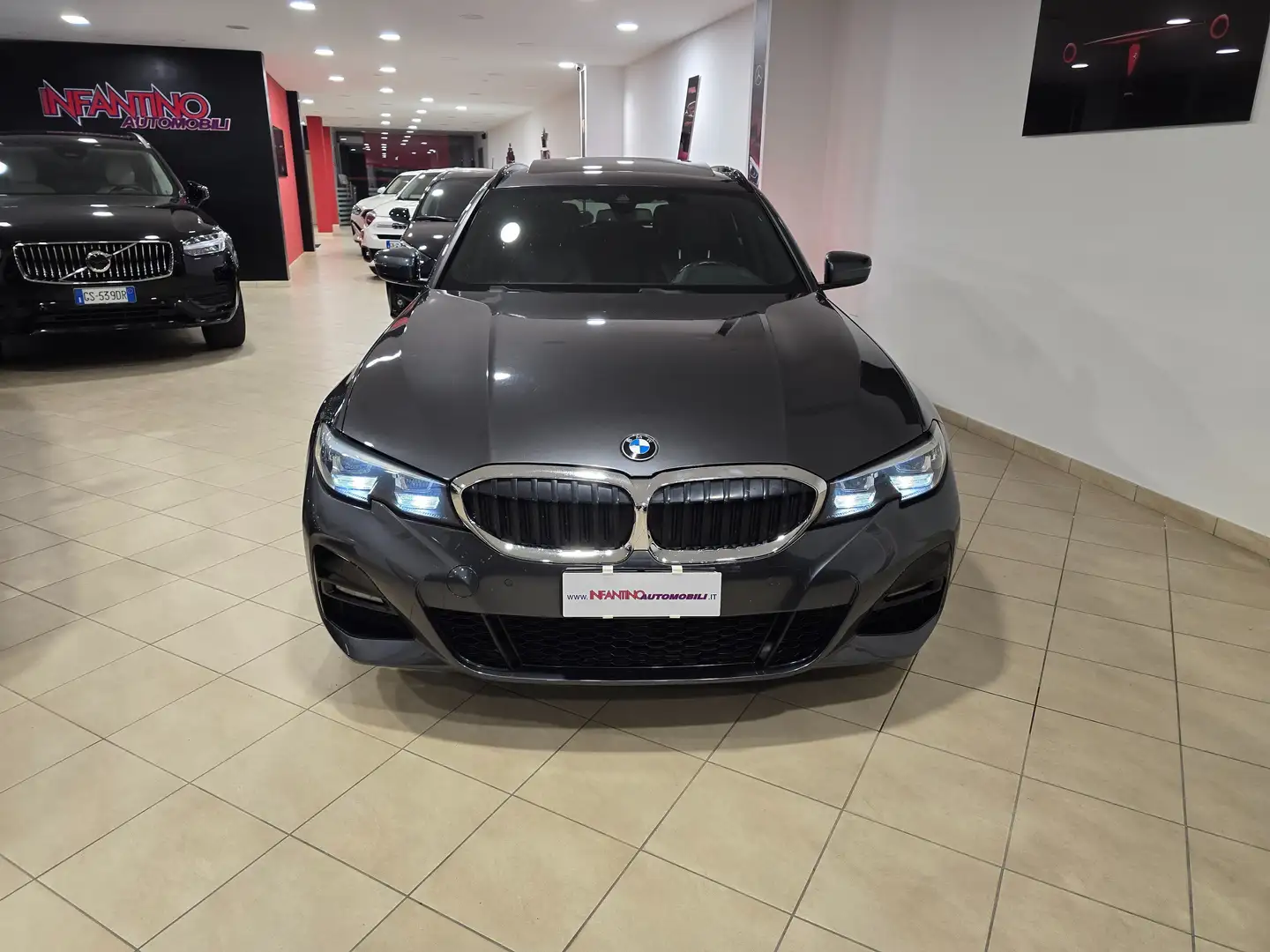 BMW 320 d Touring mhev 48V Msport aut Garanzia Bmw 09/2026 Grigio - 2