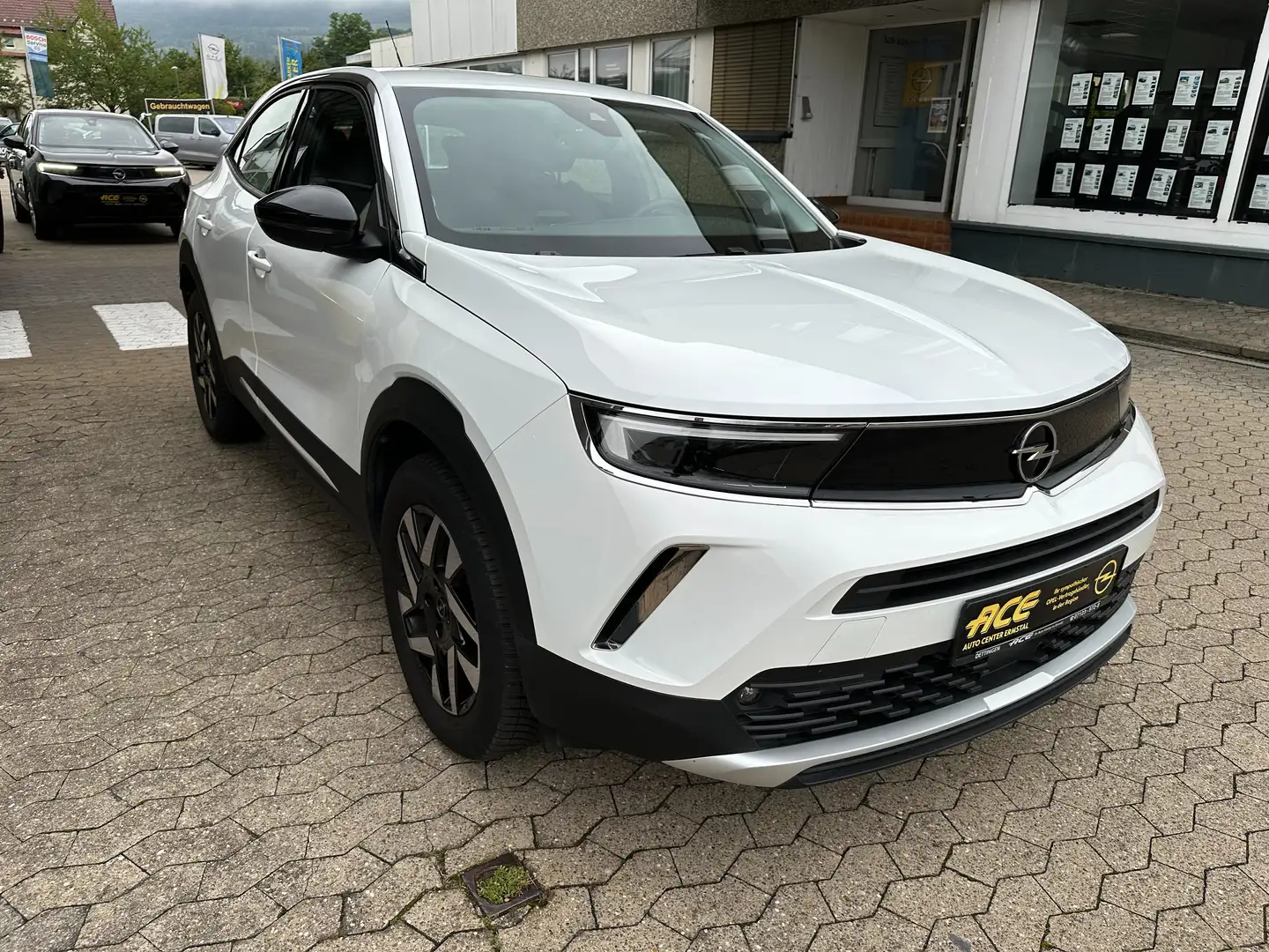 Opel Mokka 1,2 Elegance*AUTOMATIK*PDC*Kamera*SHZ*Allwetter* Blanc - 2