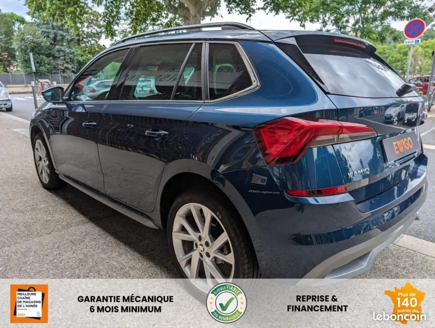 Skoda Kamiq 1.0 TSI Evo 110ch Style DSG7- TOIT PANORAMIQUE PEI Blau - 2