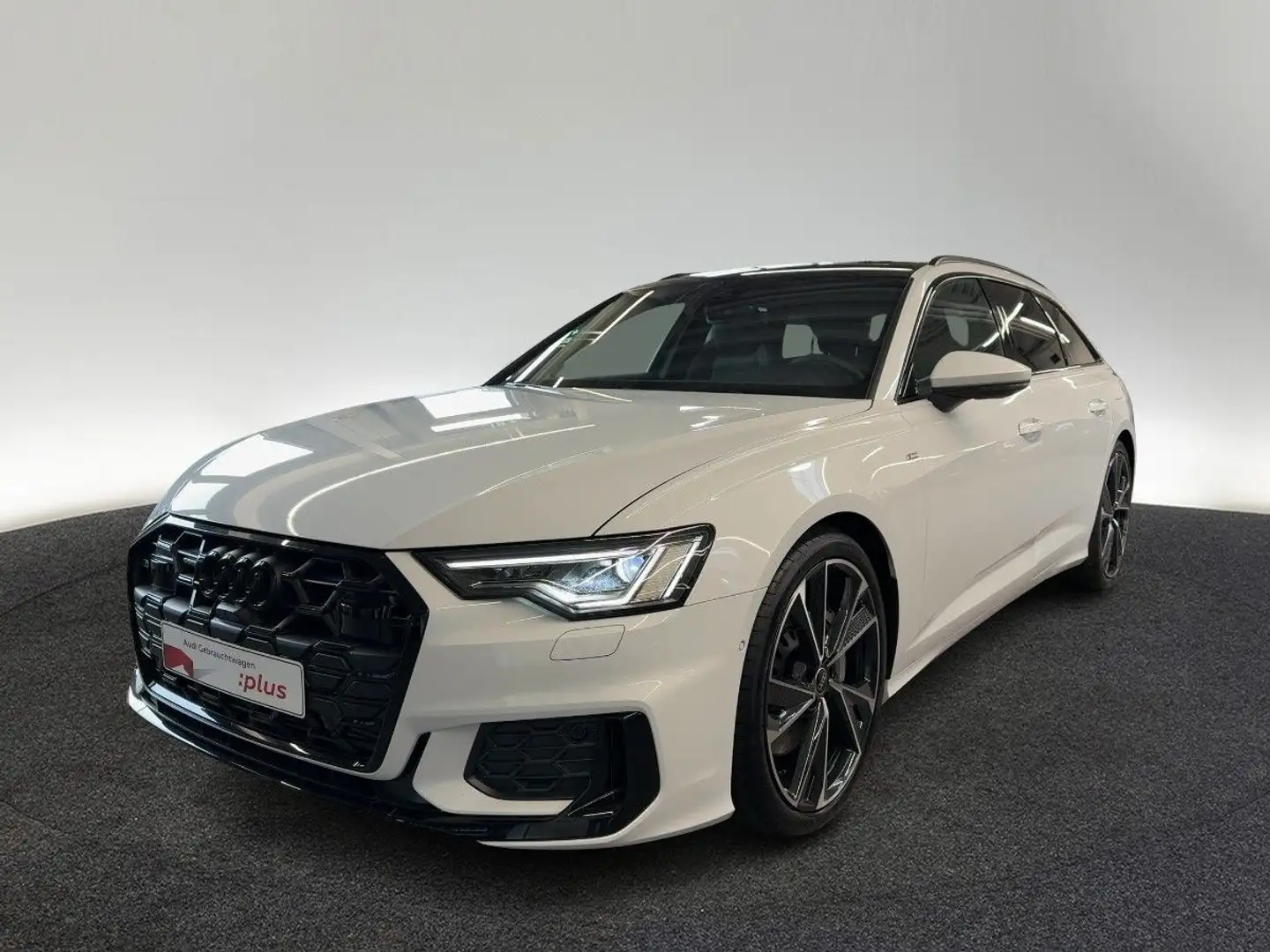 Audi A6 S line 50 TFSIe quattro Pano Matrix B&O Weiß - 2