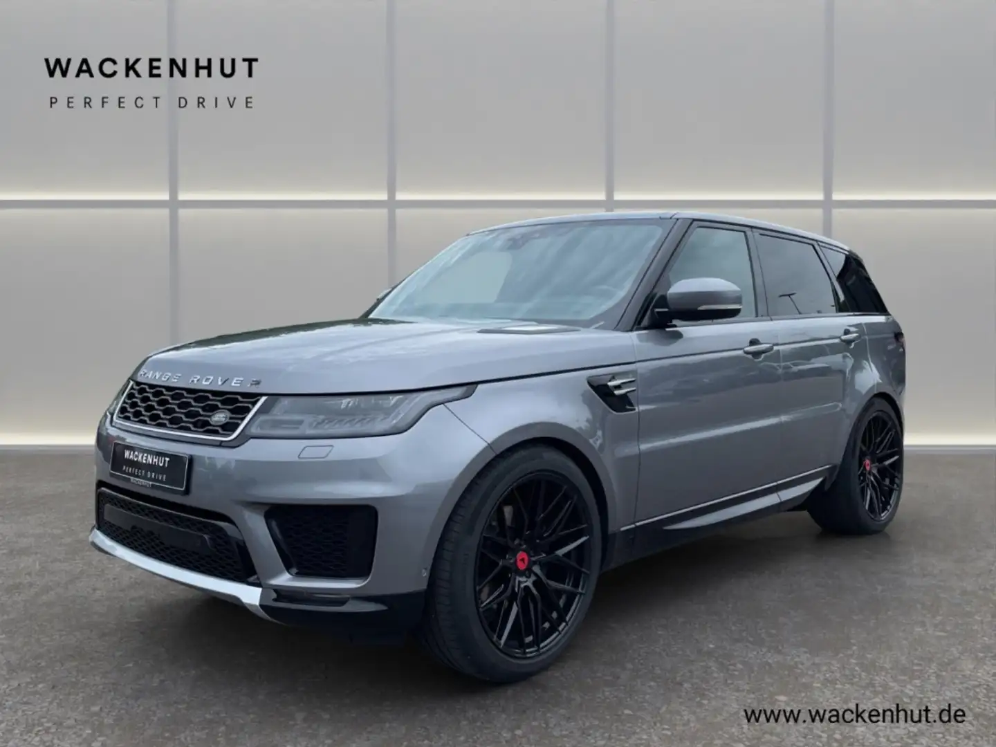 Land Rover Range Rover Sport 3.0l V6 PANO+SPUR+TOT+ACC+360° Grijs - 1