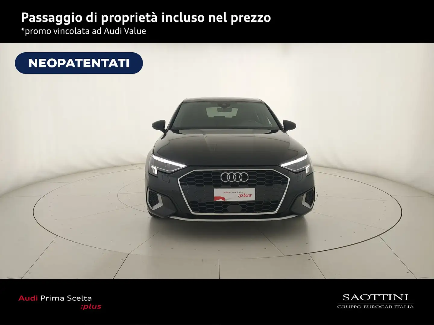Audi A3 Sportback 30 1.5 g-tron Business Advanced S tronic Nero - 2