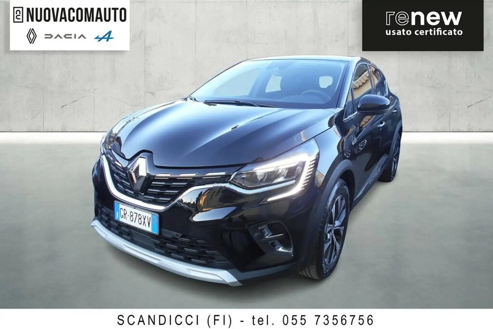 Renault Captur 1.6 phev Techno E-Tech 160cv auto Nero - 1