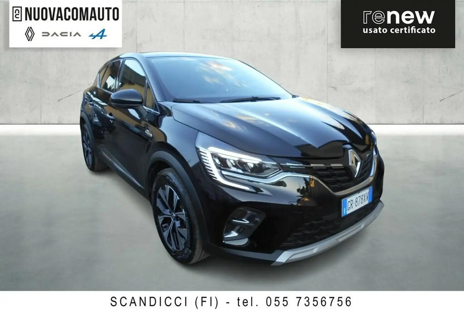 Renault Captur 1.6 phev Techno E-Tech 160cv auto Nero - 2