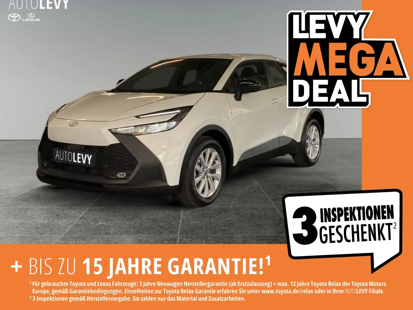 Toyota C-HR 1.8 Hybrid Business Edition *CARPLAY* Weiß - 1